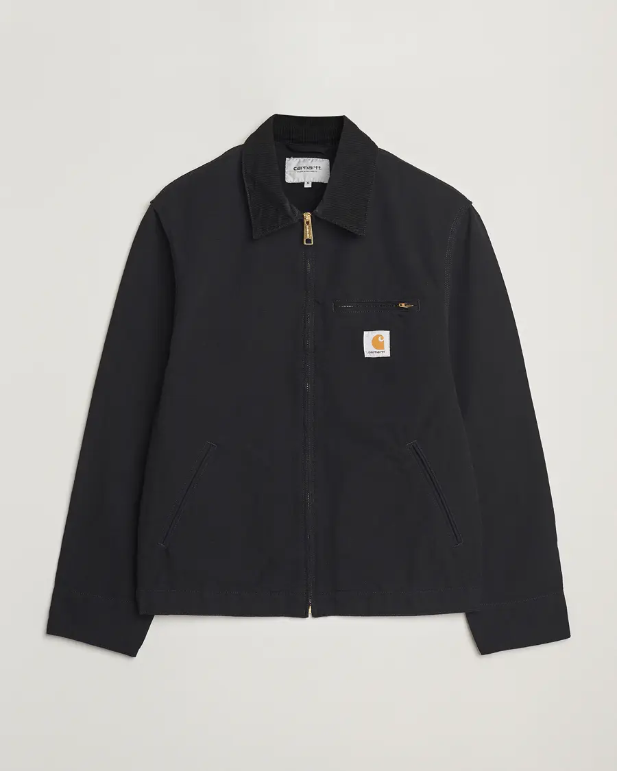 Carhartt WIP Detroit Jacket Dearborn Canvas Black
