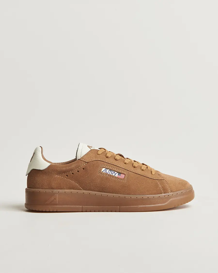 Autry Dallas Low Leather Sneaker Sigaro