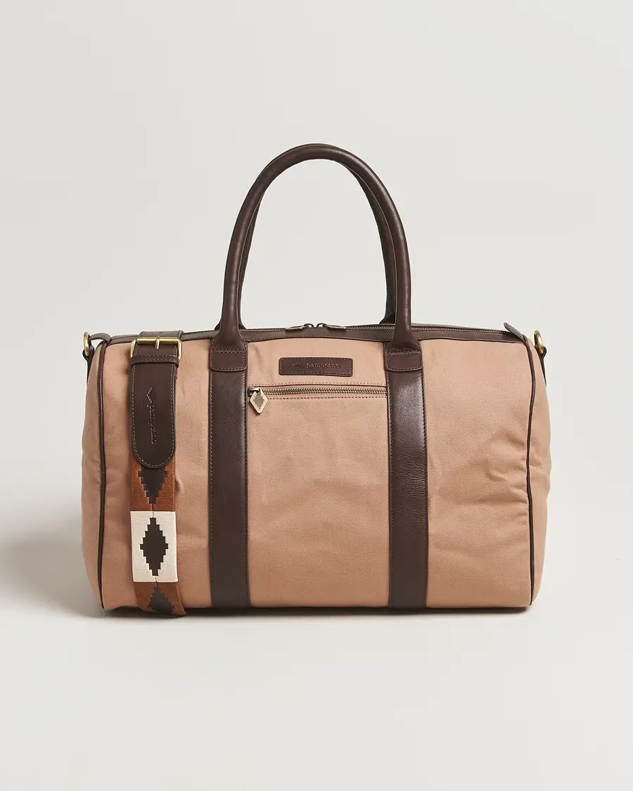 Pampeano Varon Small Canvas Weekend Bag Khaki