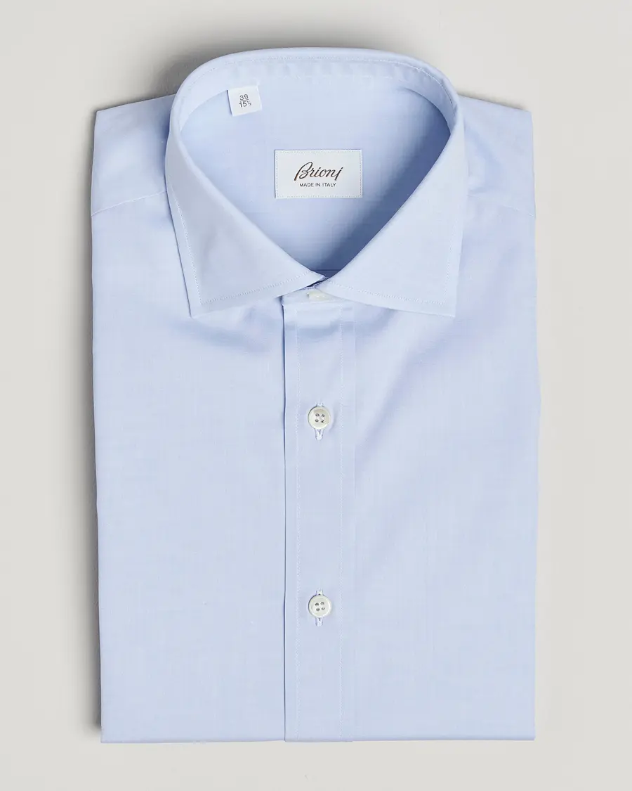 Brioni Classic Dress Shirt Light Blue