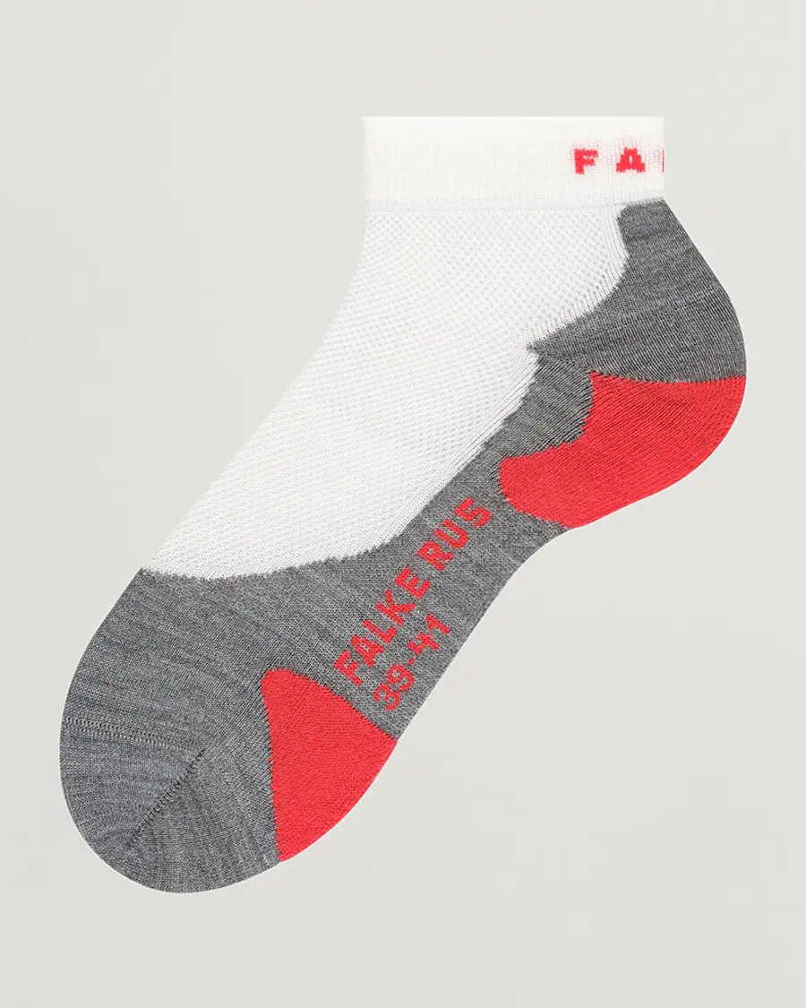 Falke Sport RU5 Race Short Socks White Mix
