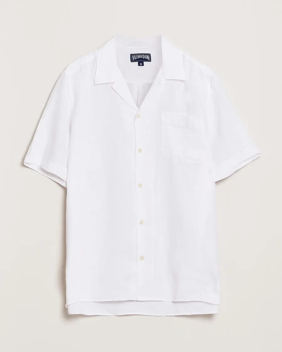Vilebrequin Charli Resort Short Sleeve Shirt Blanc