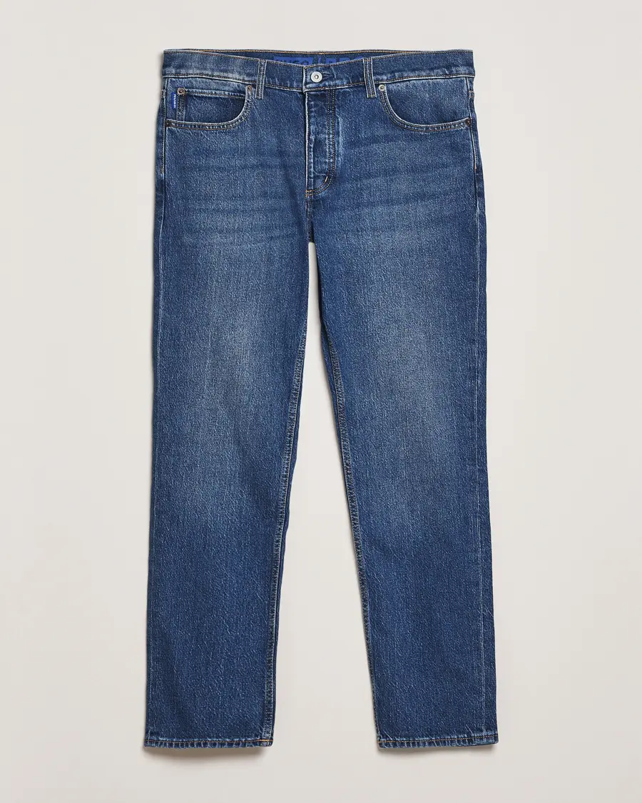 HUGO Brody Tapered Fit Jeans Medium Blue