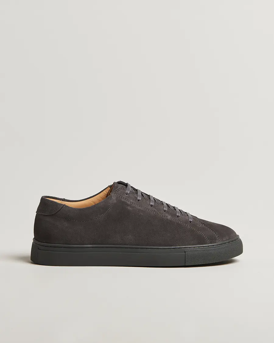 Myrqvist Oaxen Monochrome II Sneaker Dark Grey Suede