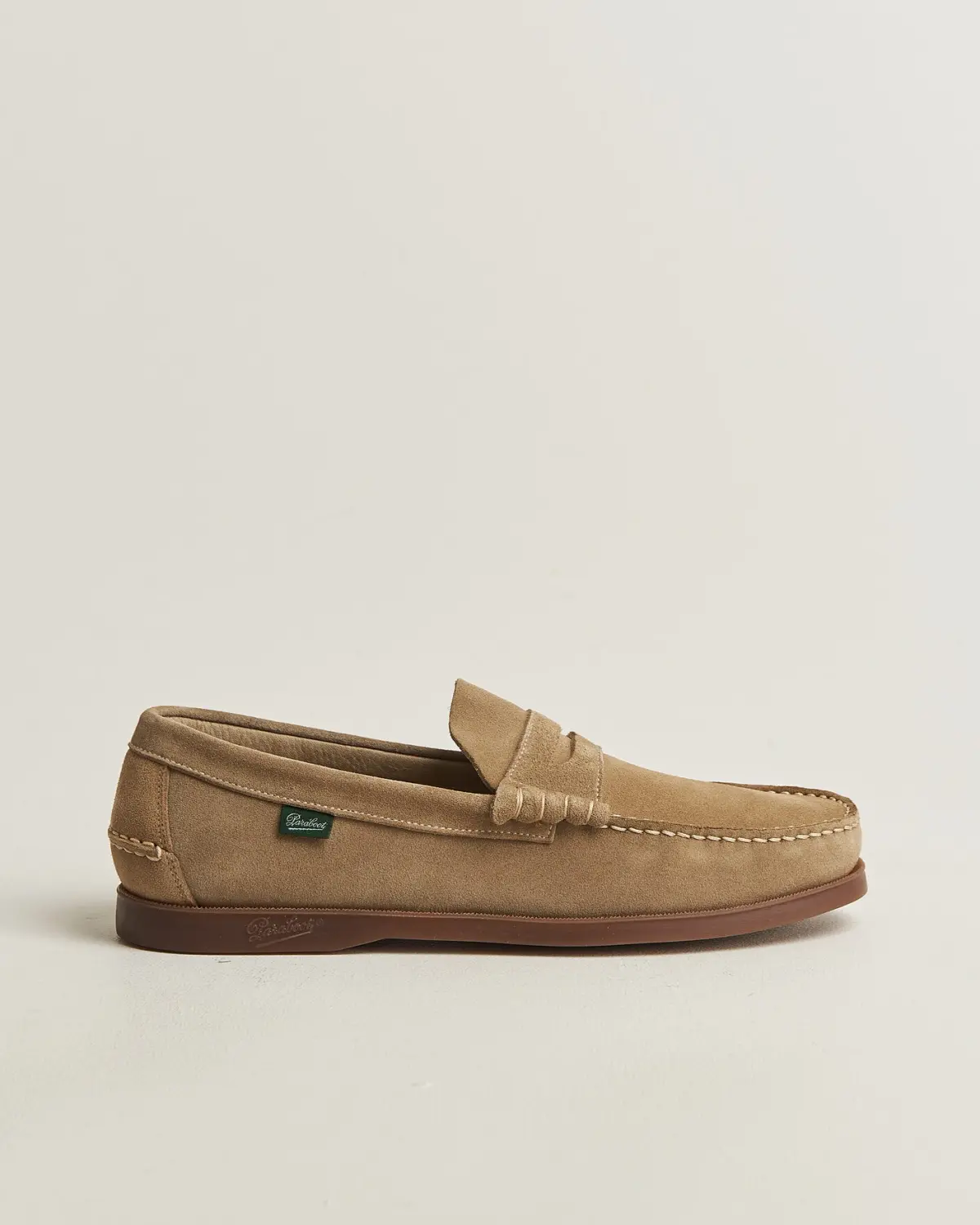 Paraboot Coraux Moccasin Sand Suede