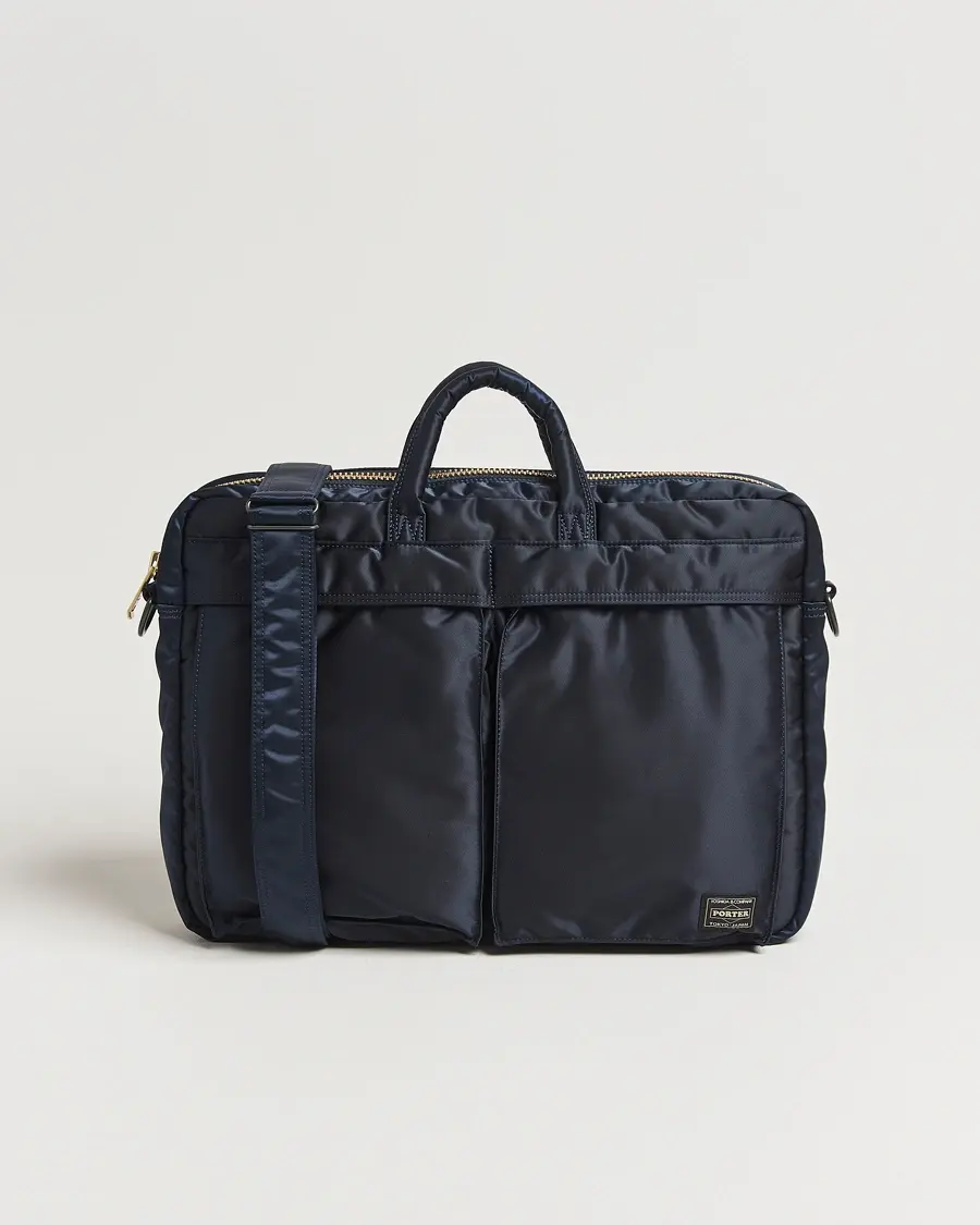 Porter-Yoshida & Co.Tanker 2Way Document BagNavy