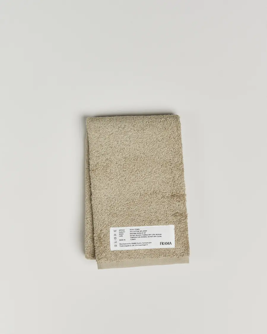 Frama Heavy Hand Towel 50x80cm Sage Green