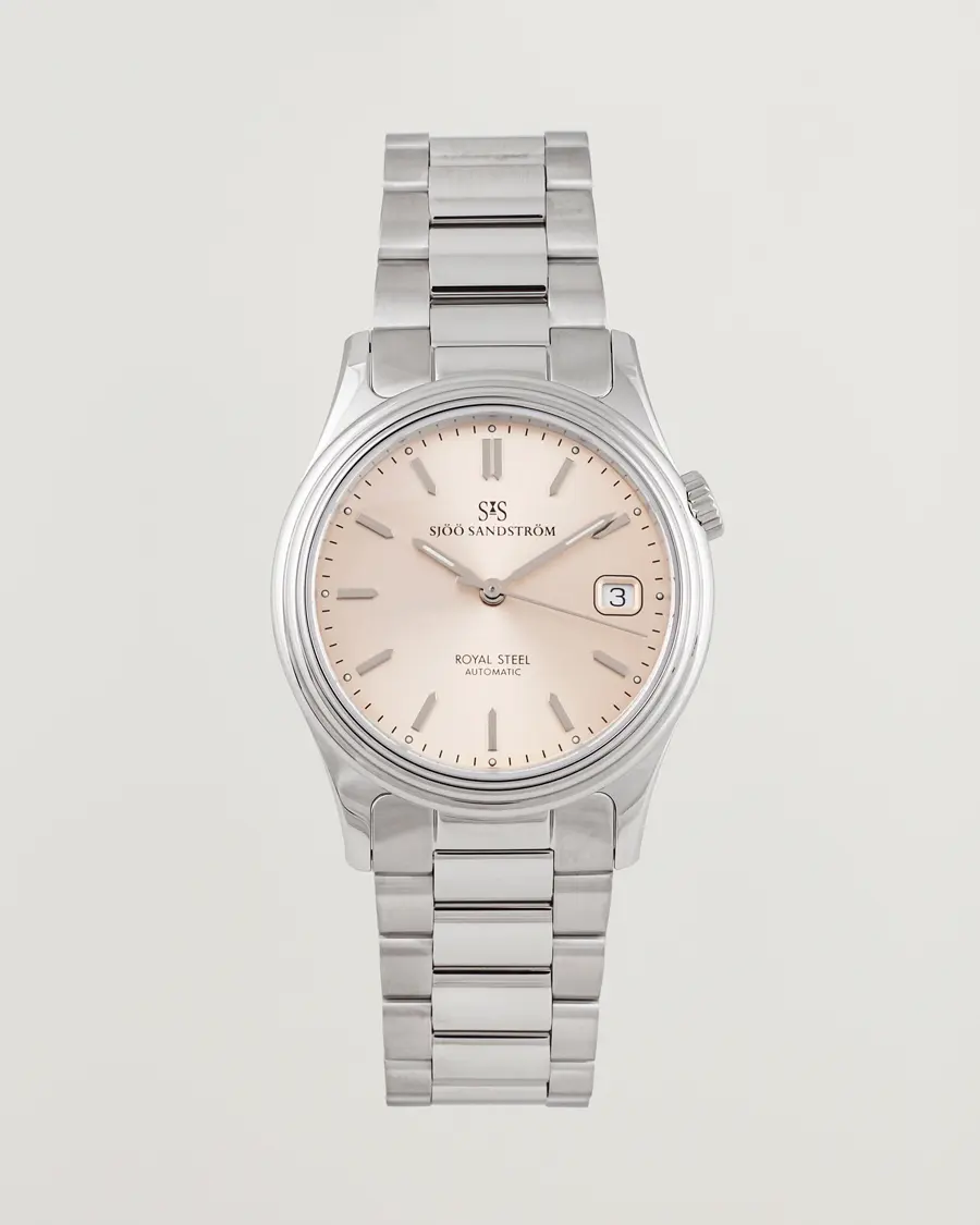 Sjöö Sandström Royal Steel Classic 36mm Sand and Steel