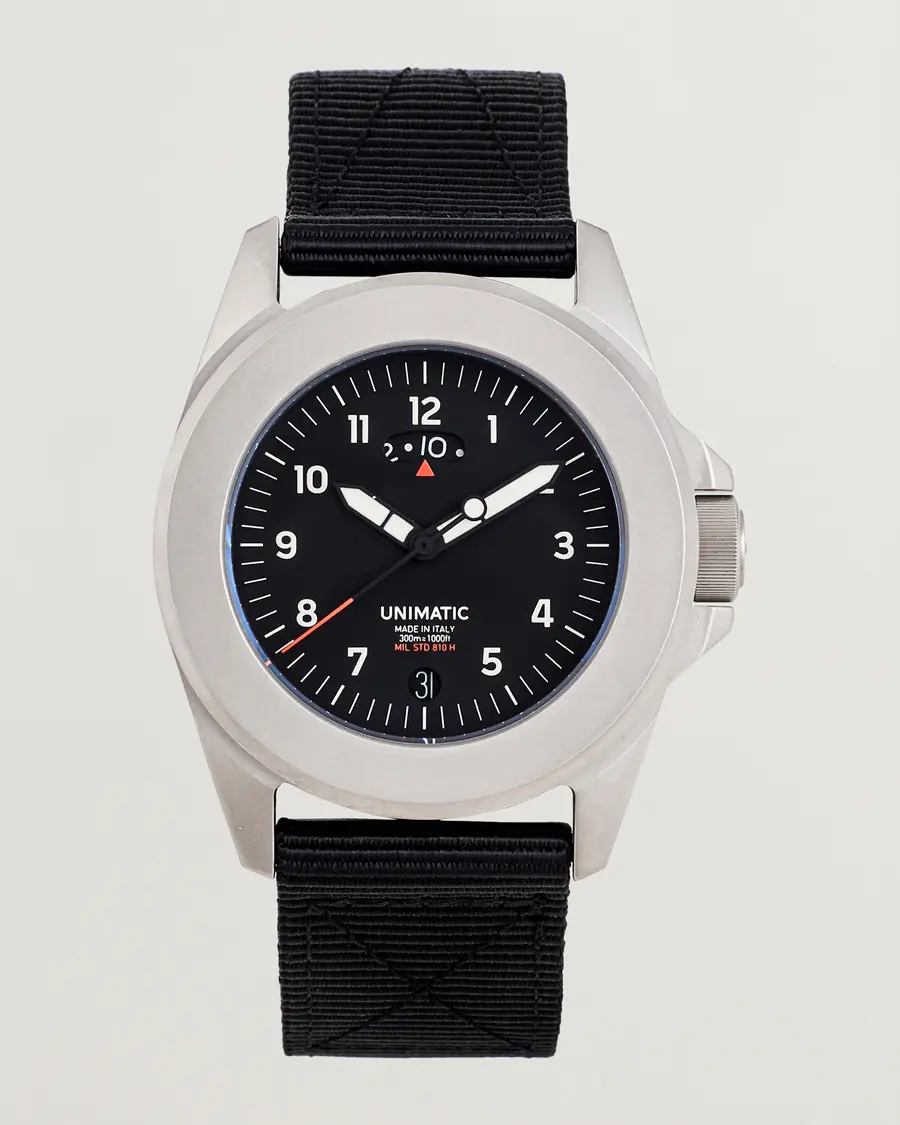 UNIMATIC UT4 GMT Toolwatch Black