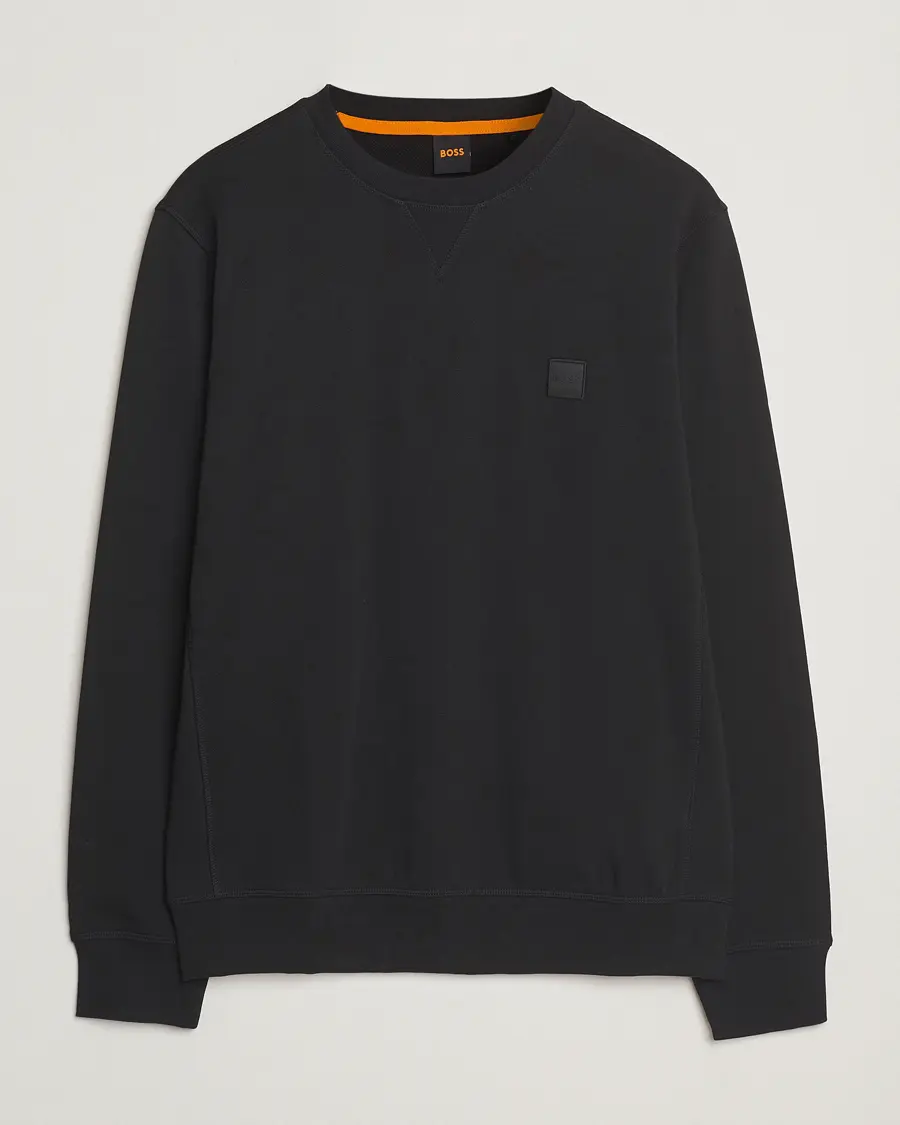 BOSS ORANGE Westart Logo Sweatshirt Black