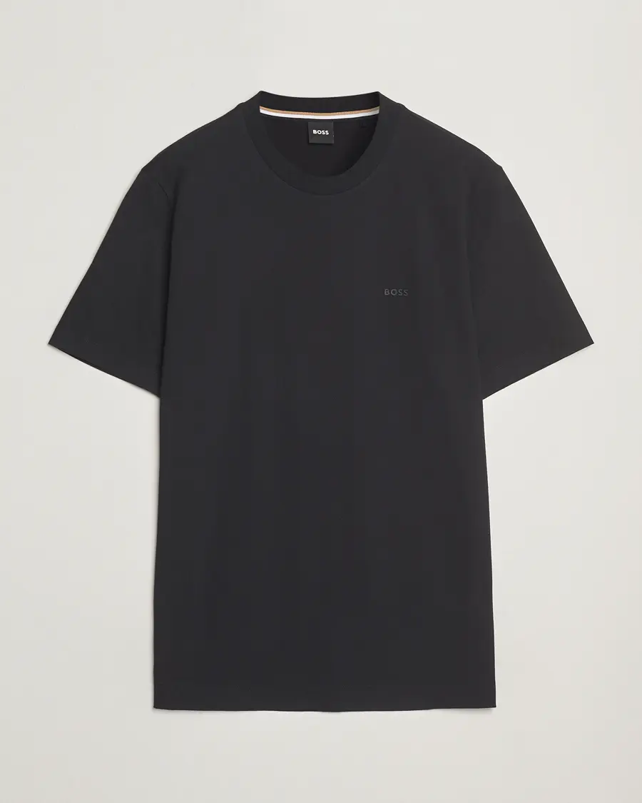 BOSS BLACK Thompson Crew Neck T-Shirt Black