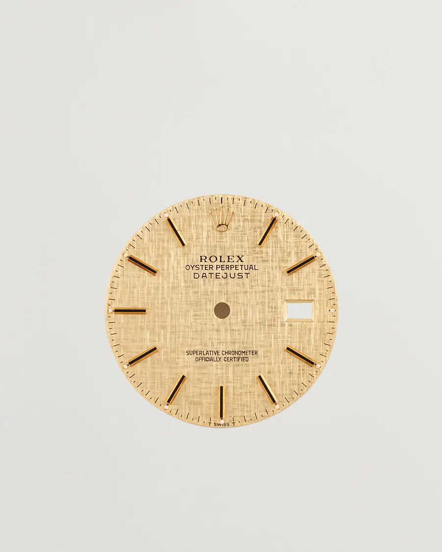 Rolex Pre-Owned Rolex Datejust 5 ref Linen Dial
