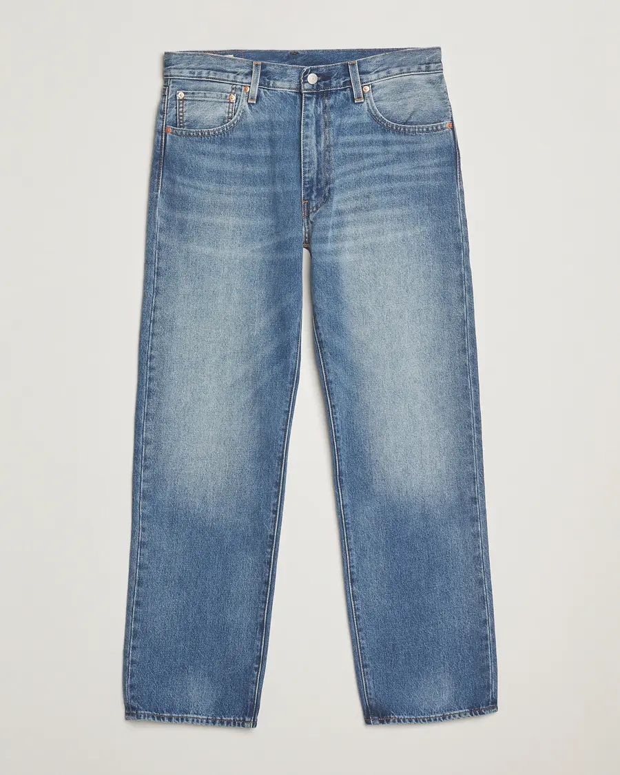Levi's 555 Relaxed Straight Jeans Indigo Champion