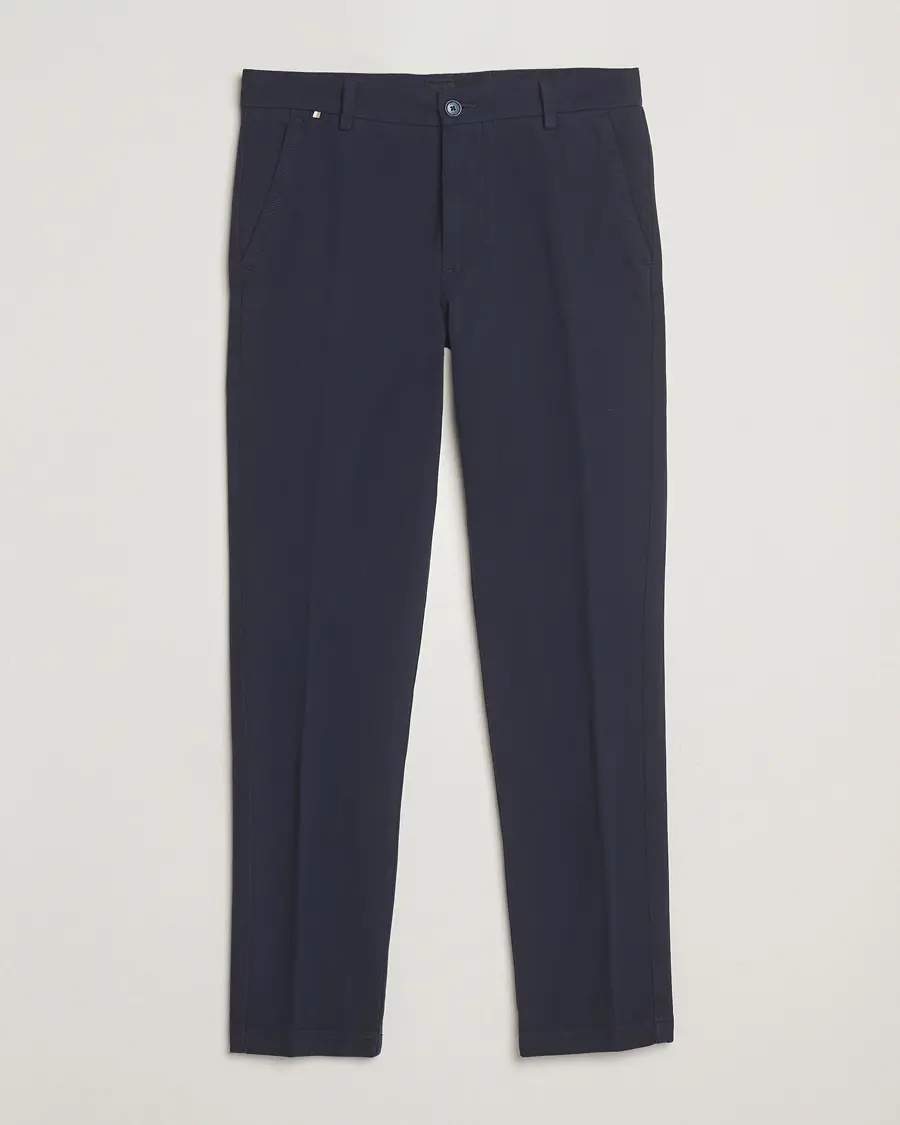 BOSS BLACK Kaiton Structured Chinos Dark Blue