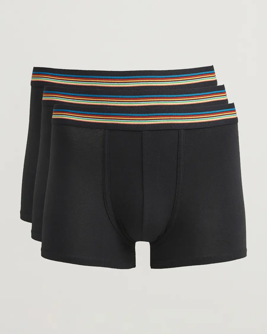Paul Smith 3-Pack Trunk Black
