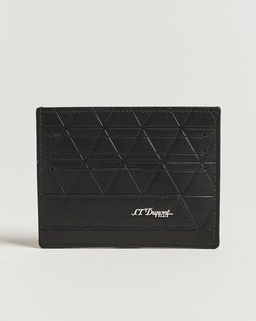S.T. Dupont Firehead Credit Card Holder Black