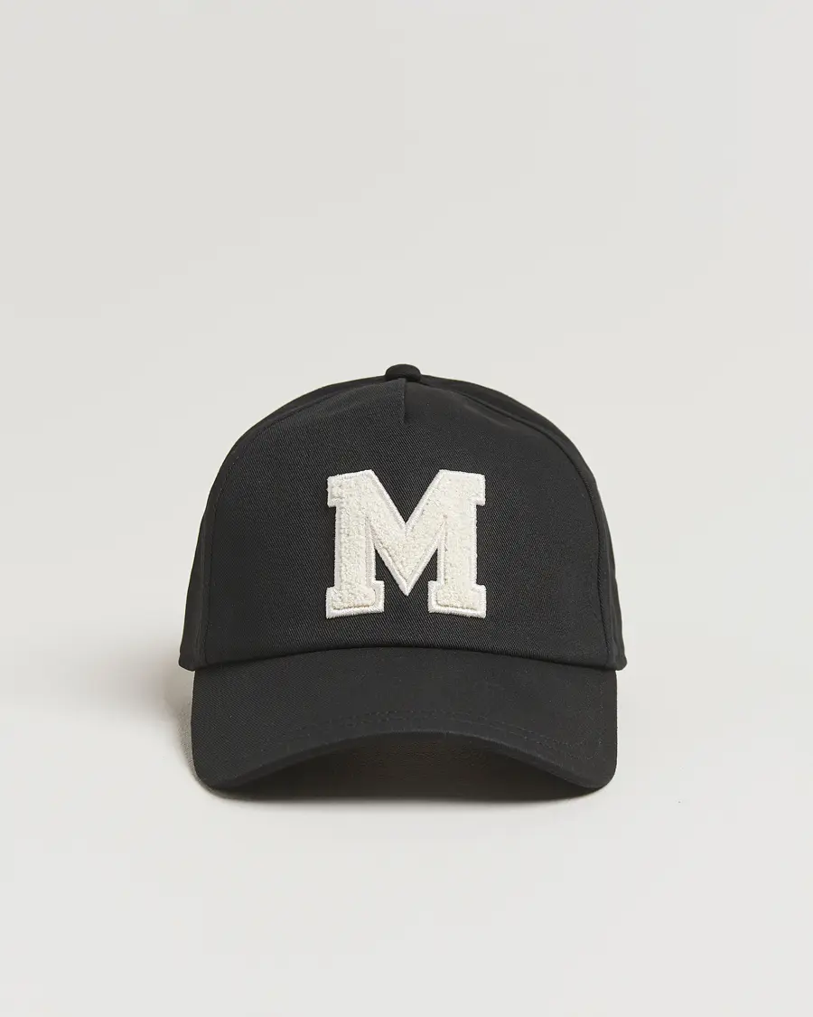 Moncler Archive Logo Baseball Cap Black