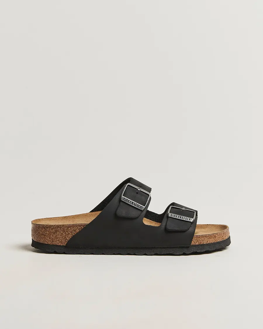 BIRKENSTOCK Woman Arizona Classic Footbed Black Oiled Leather