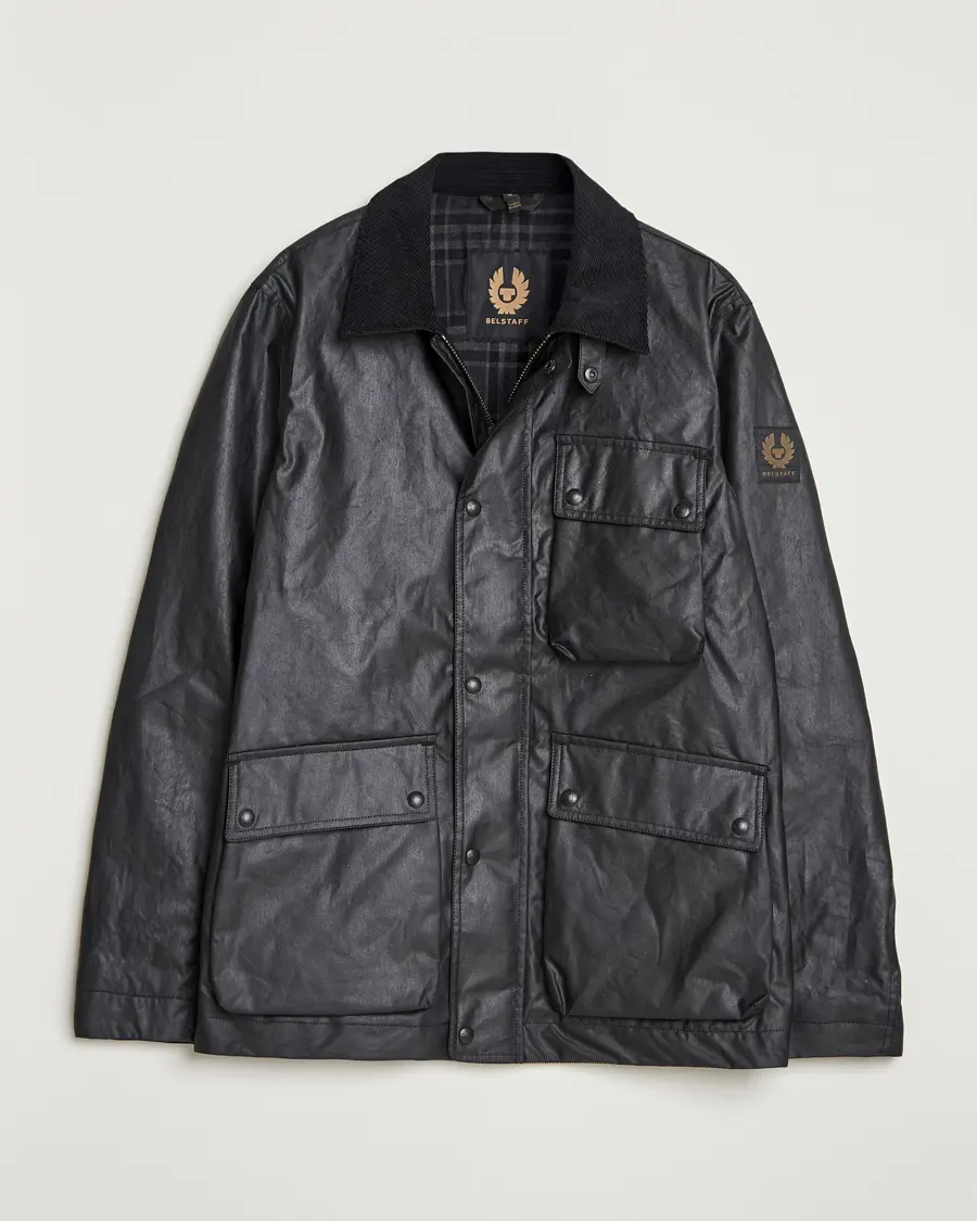Belstaff Incline Wax Jacket Black