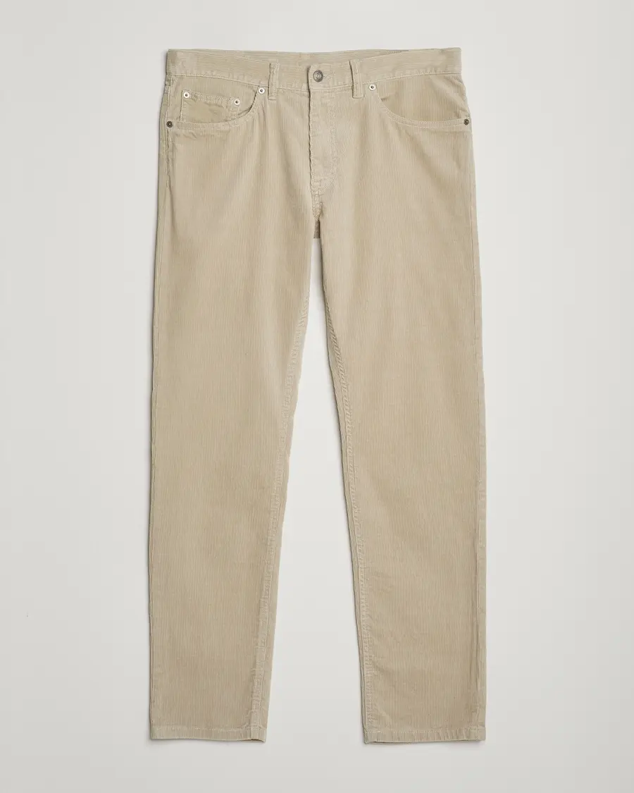GANT Cord 5-Pocket Jeans Greige