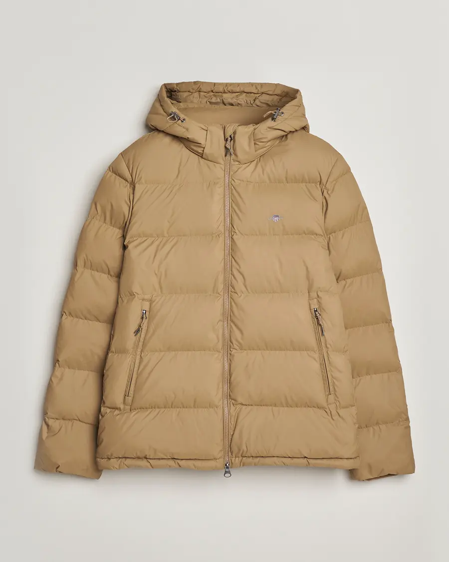 GANT The Active Cloud Down Jacket Light Taupe