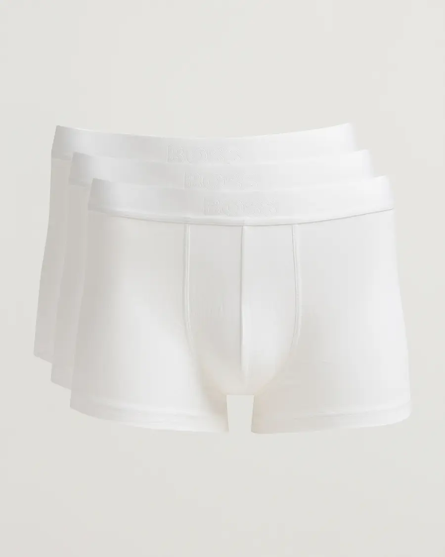 BOSS BLACK 3-Pack One Trunk Open White