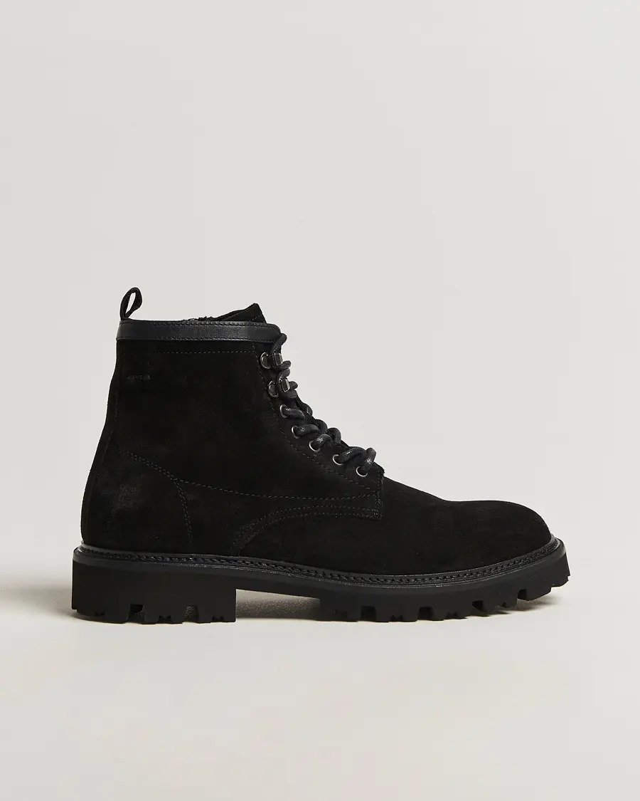 BOSS BLACK Julyo Suede Boot Black
