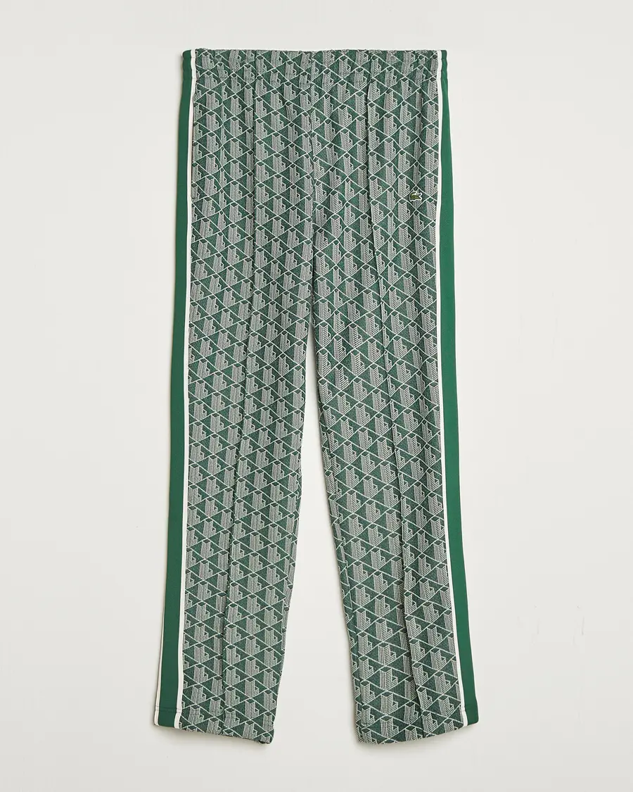 Lacoste Monogram Track Pants Green/Sinople
