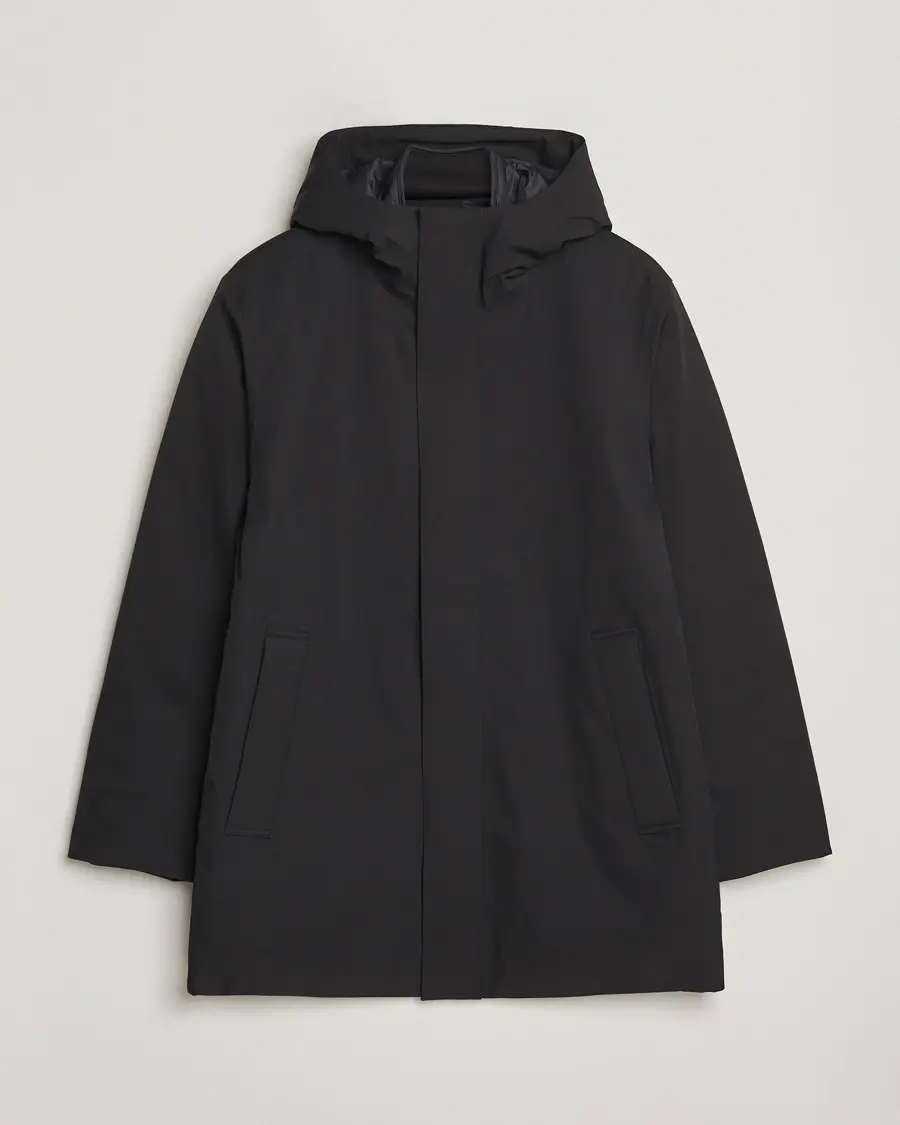 NN07 Blake Hooded Jacket Black