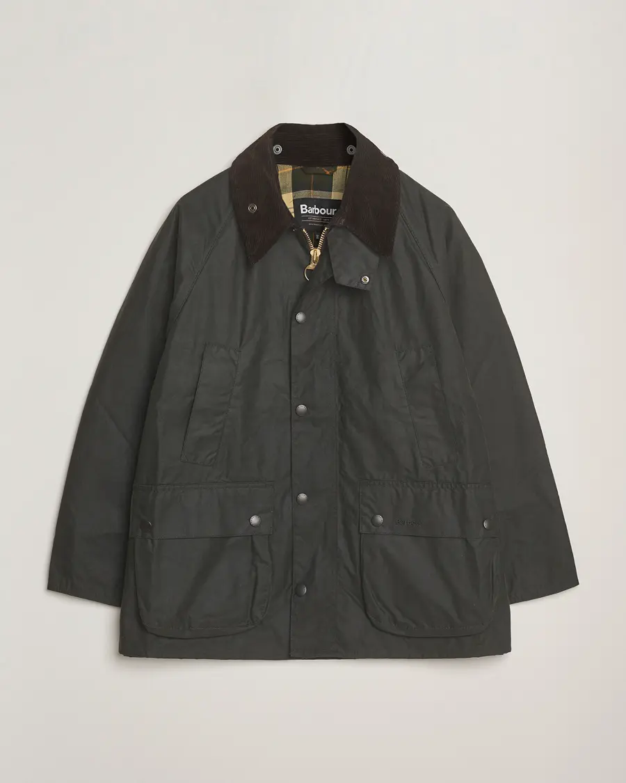 Barbour Heritage Oversize Bedale Wax Jacket Sage
