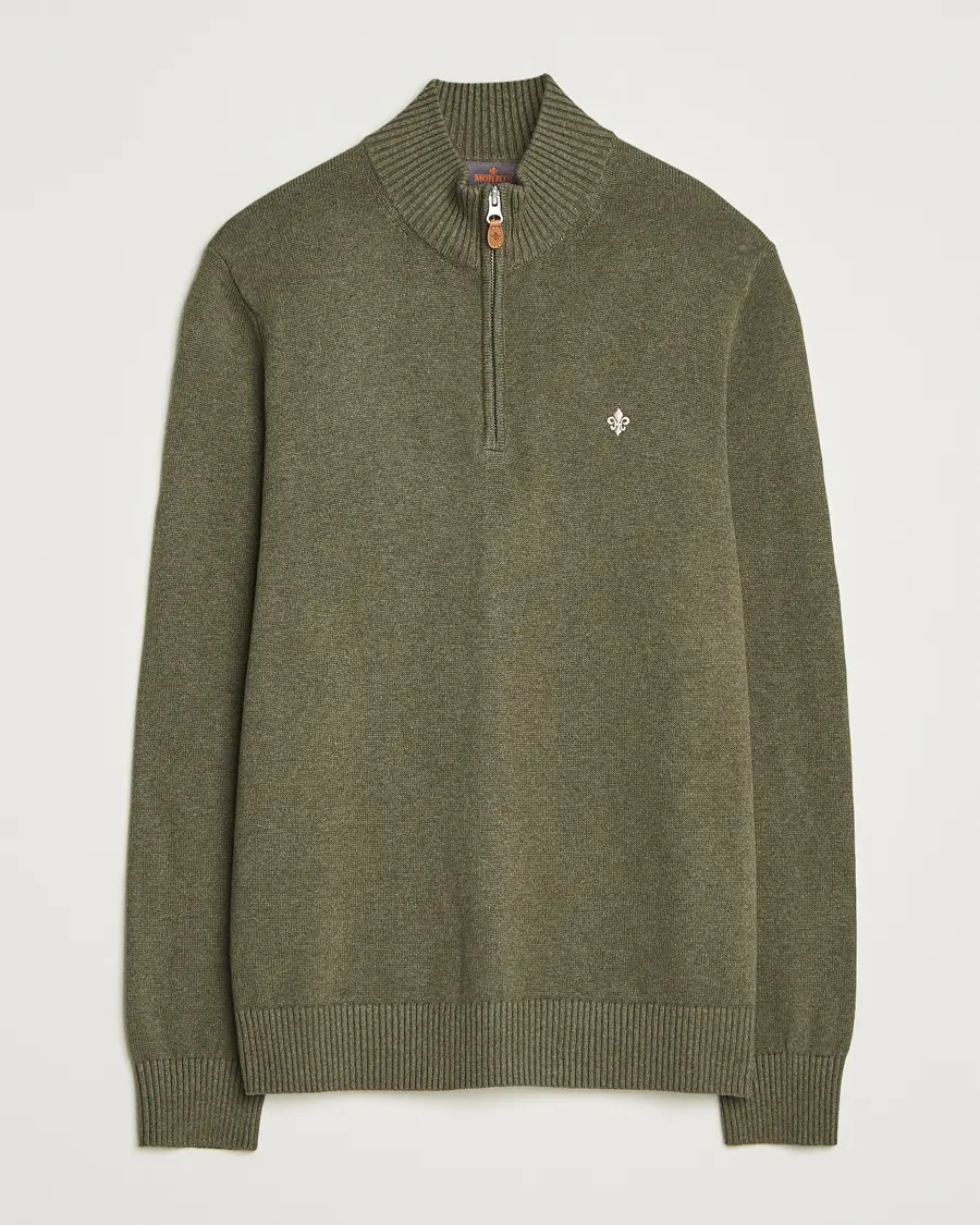Morris Darmon Half Zip Olive