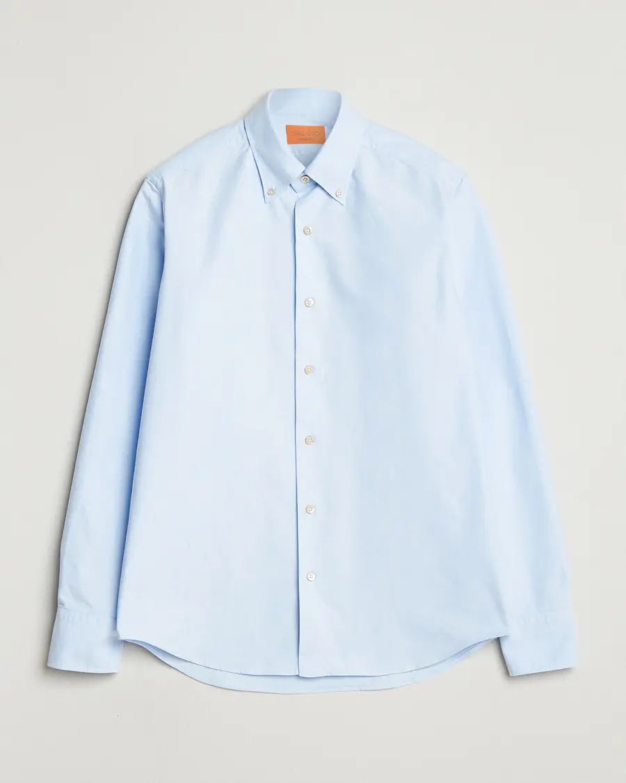 Grigio Oxford Button Down Shirt Light Blue