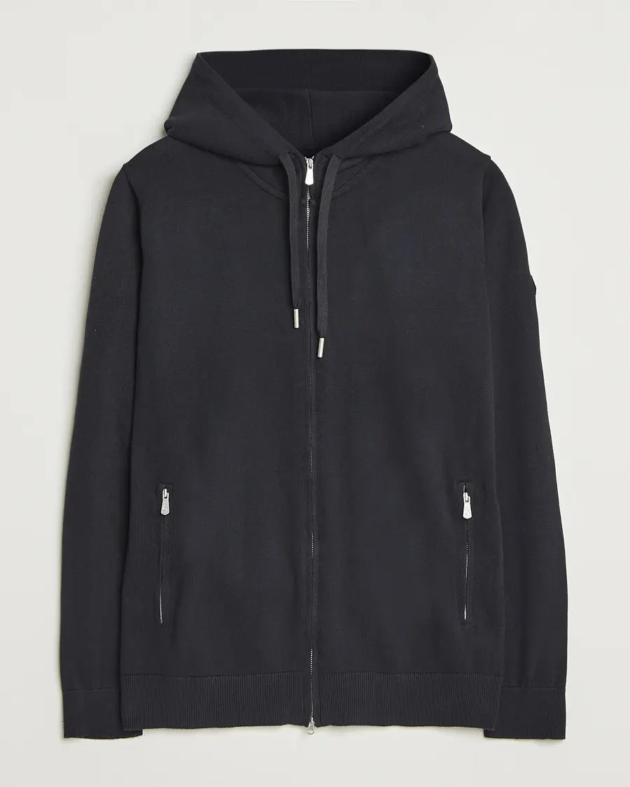 Sail Racing Bowman Knitted Full Zip Hoodie Carbon