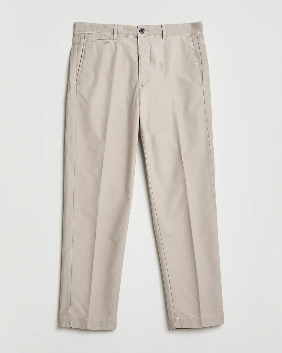 Incotex Regular Fit Garment Dyed Slacks Beige