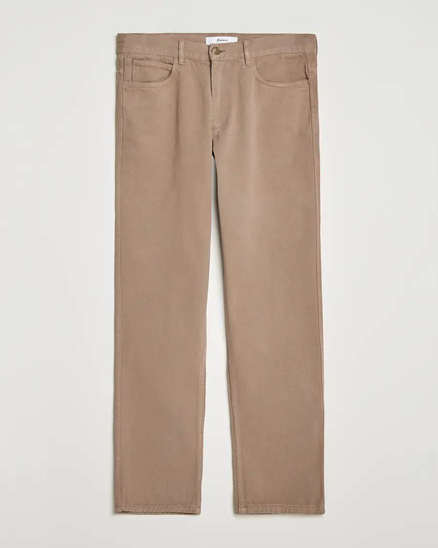 Palmes Coarse 5-Pocket Trousers Fossil