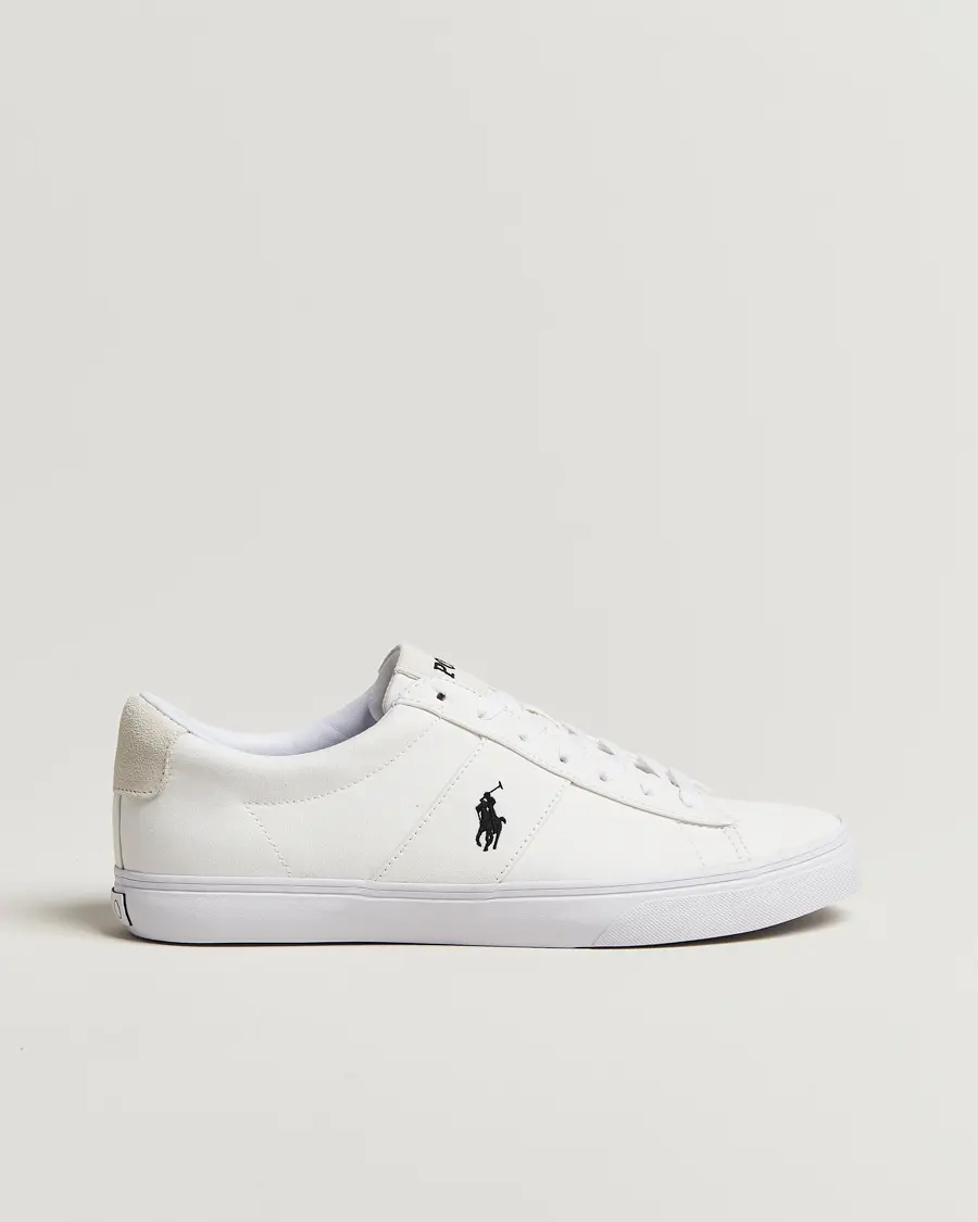 Polo Ralph Lauren Sayer Canvas Sneakers White/Black