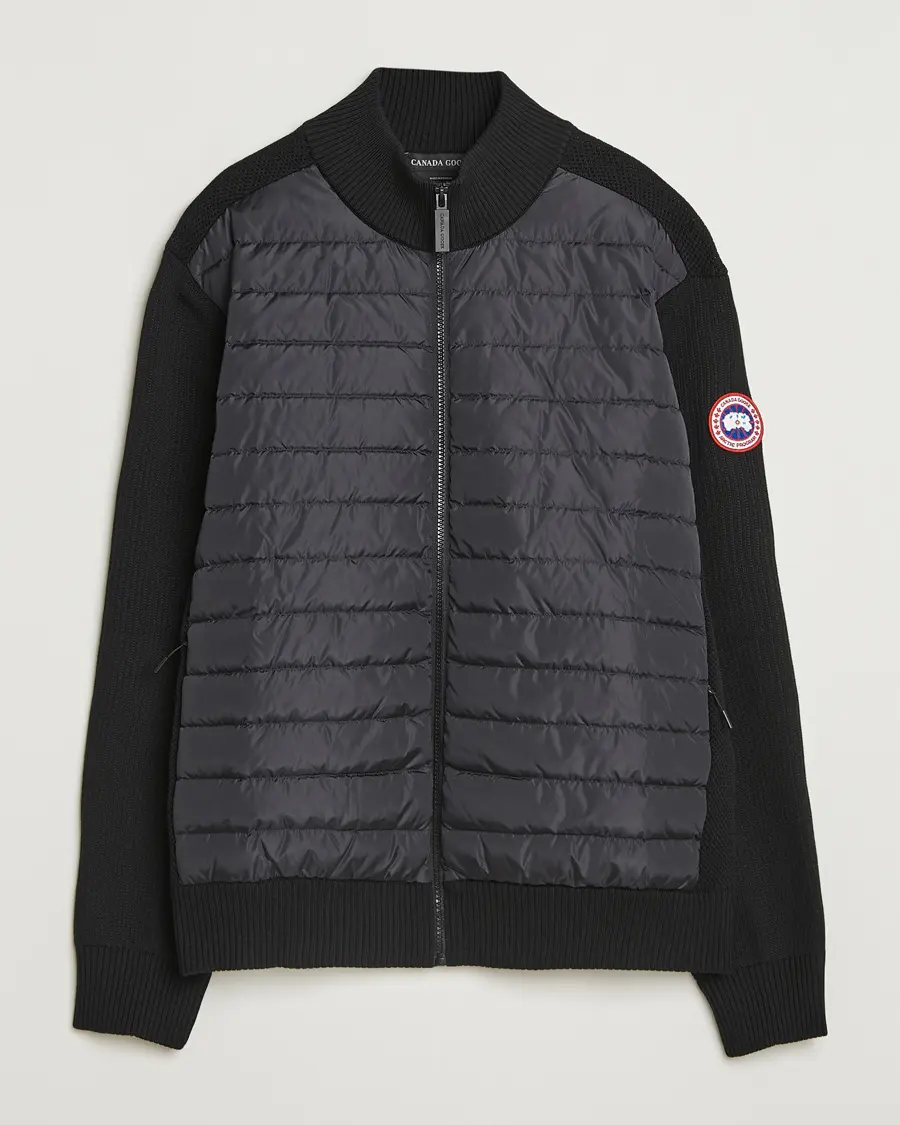 Canada Goose Hybridge Knit Jacket Black