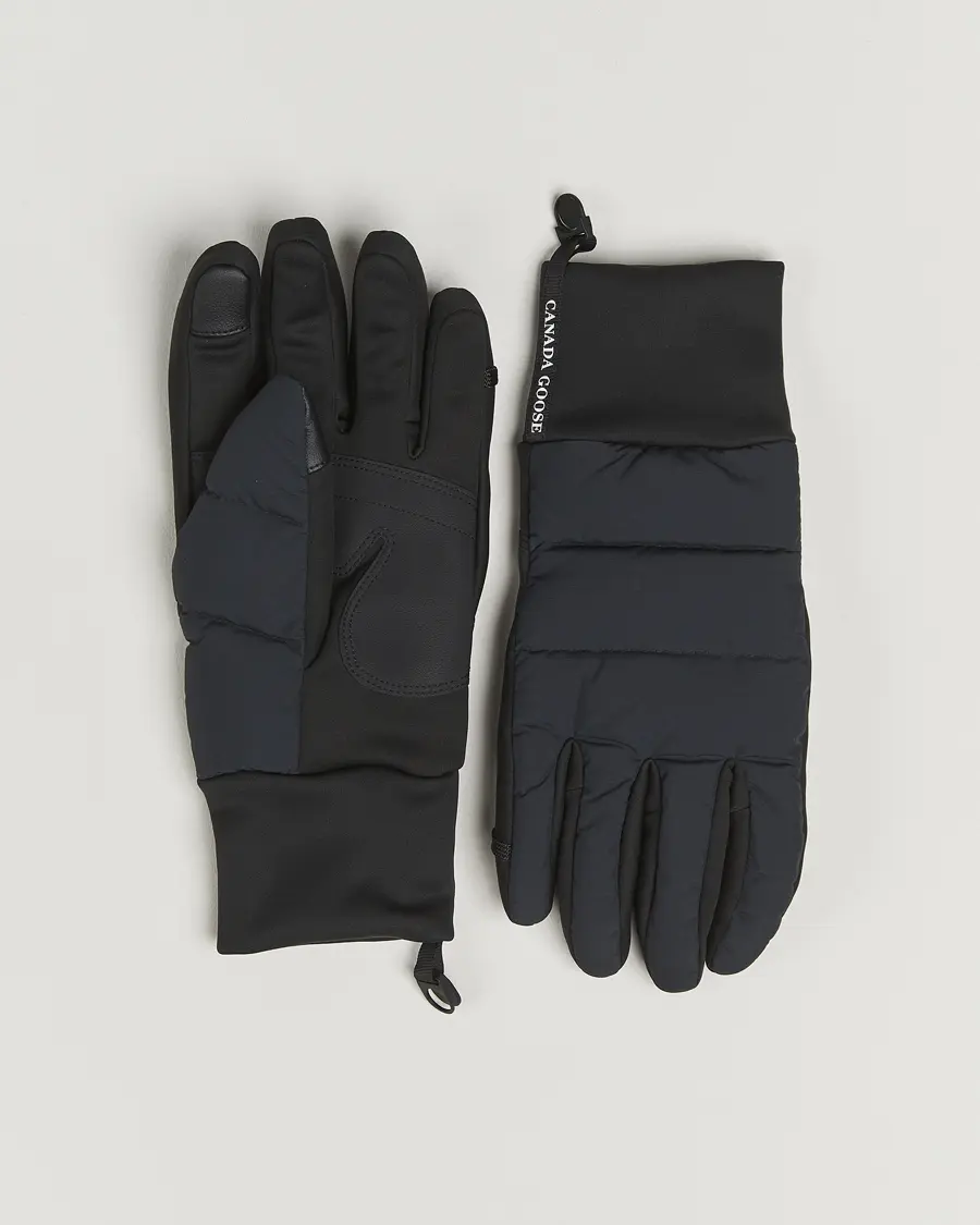 Canada Goose Puffer Gloves Black