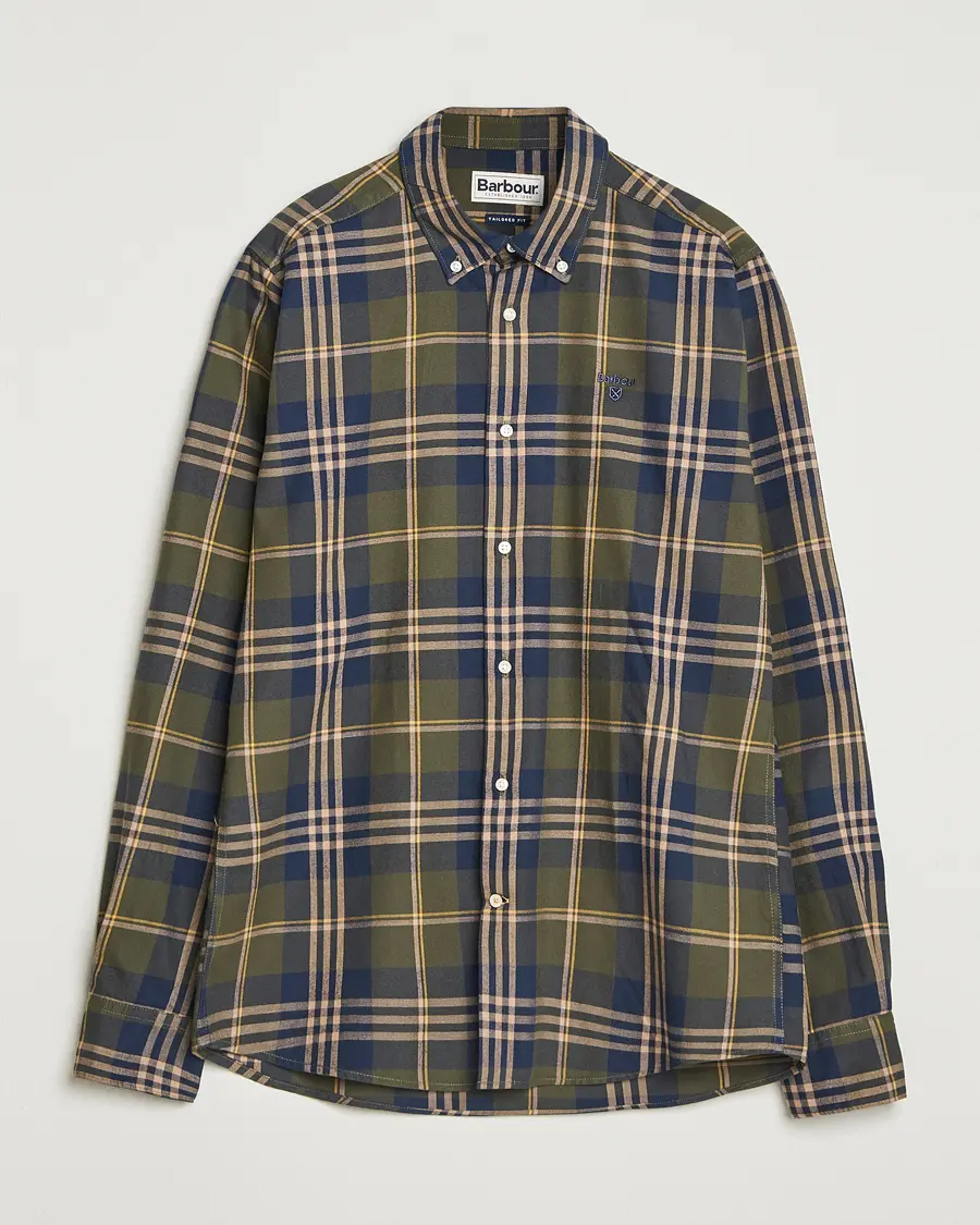 Barbour Lifestyle Edgar Checked Shirt Olive
