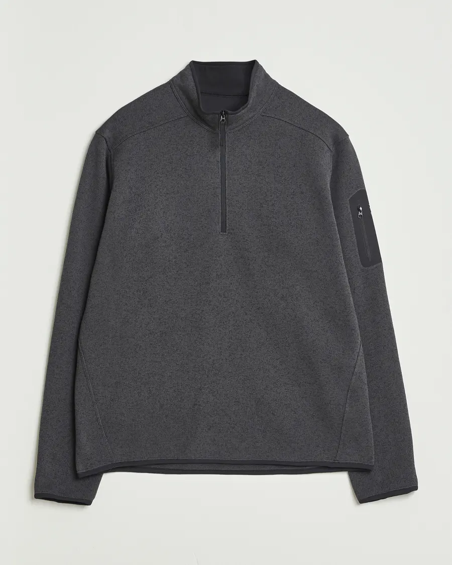 Arc'teryx Covert Half-Zip Black Heather