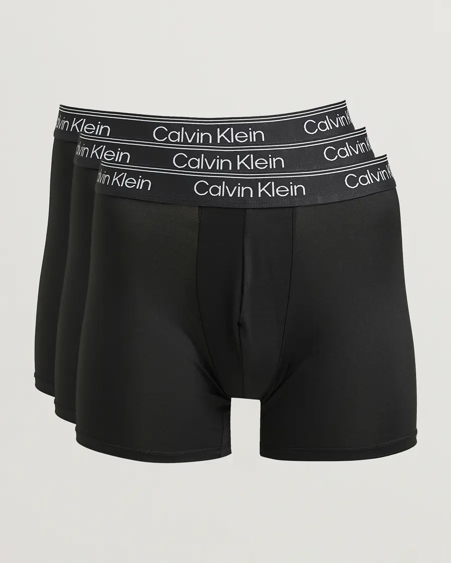 Calvin Klein 3-Pack Micro Stretch Boxer Brief Black