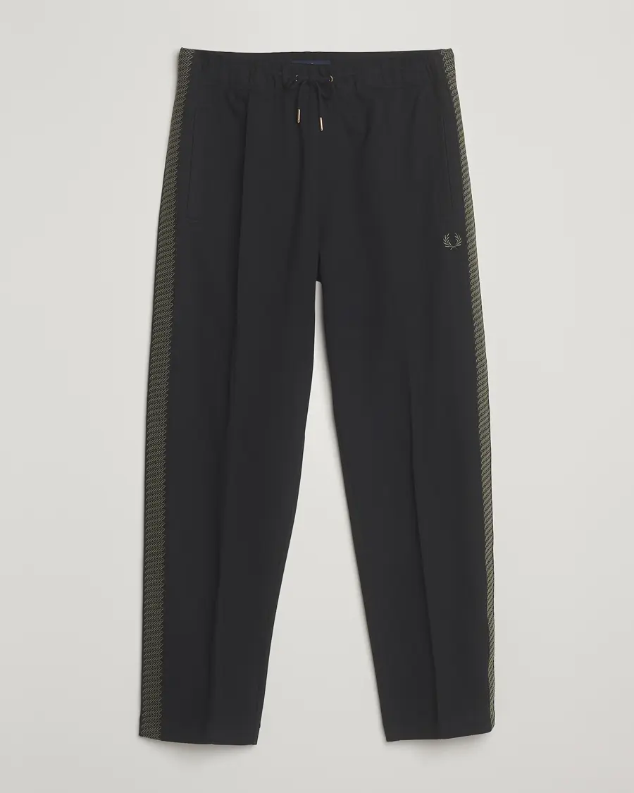 Fred Perry Tennis Track Pants Black