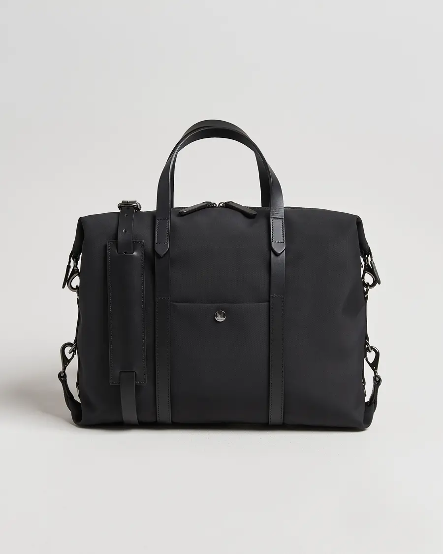 Mismo M/S Utility Nylon Duffle Bag Eclipse Black/Black