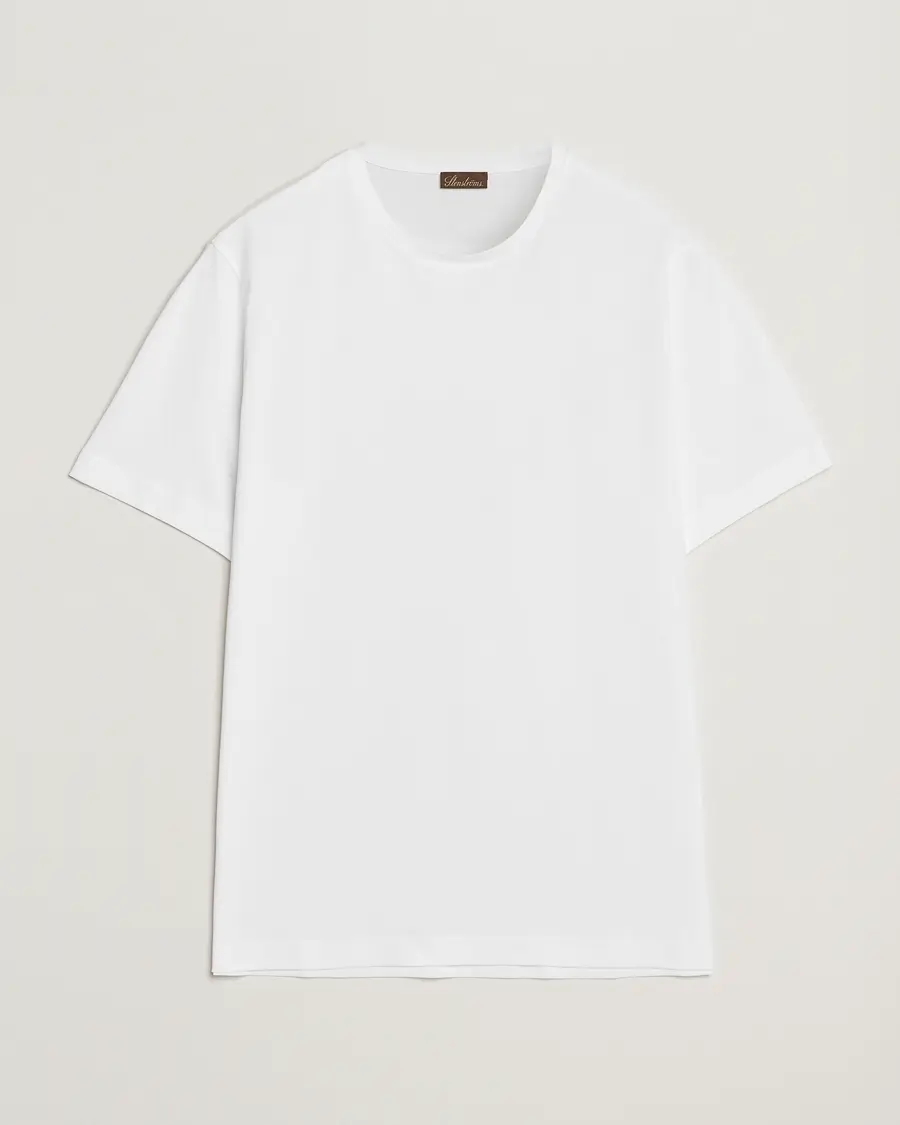 Stenströms Supima Cotton T-Shirt White
