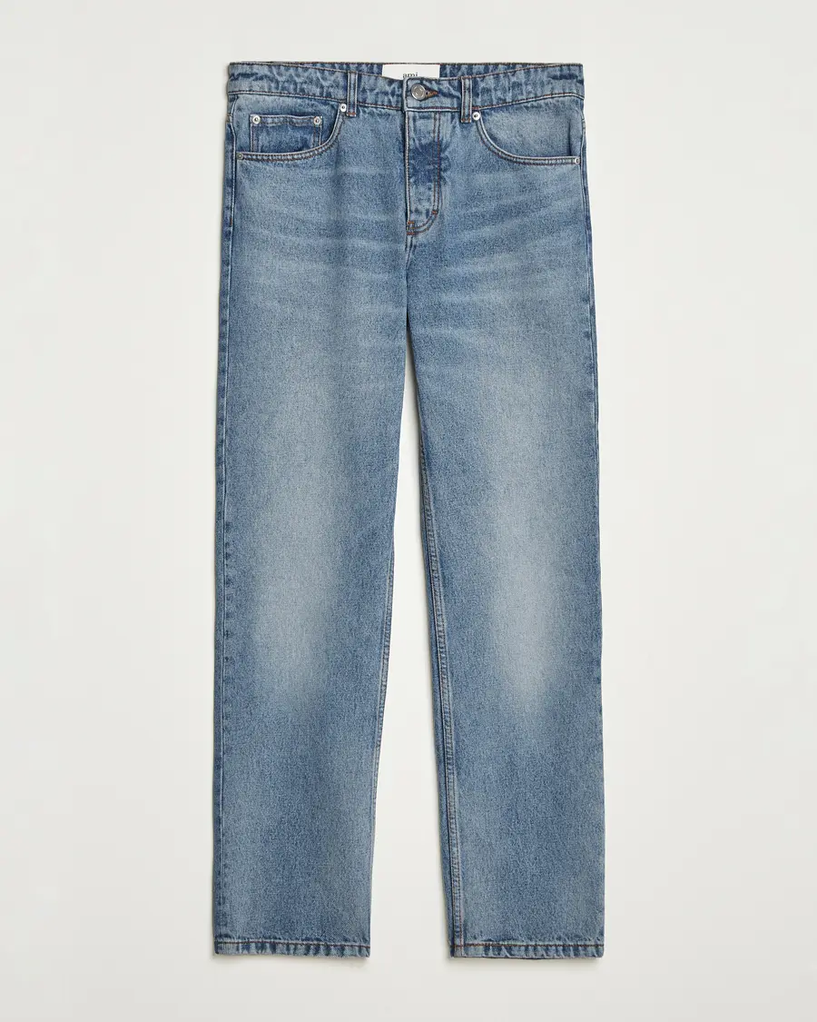 AMI Classic Fit Jeans Used Blue