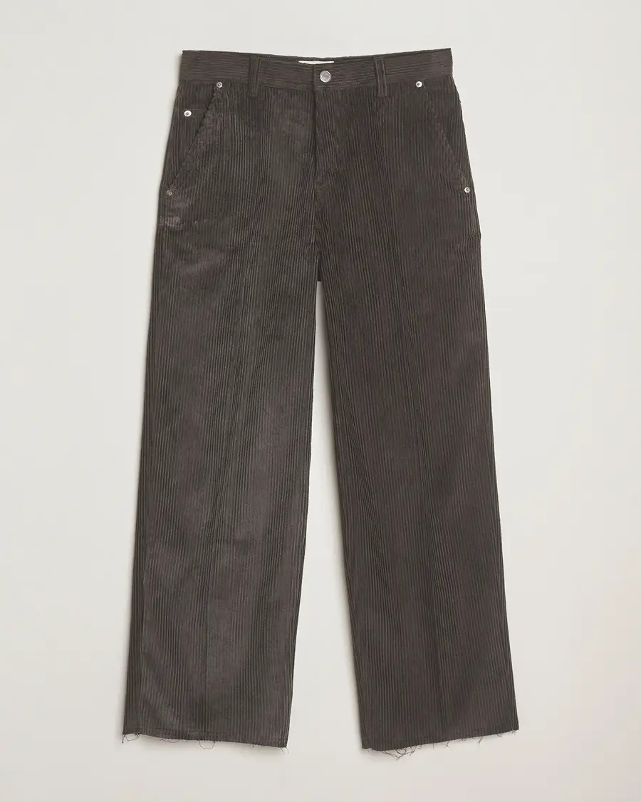 AMI Corduroy Trousers Anthracite
