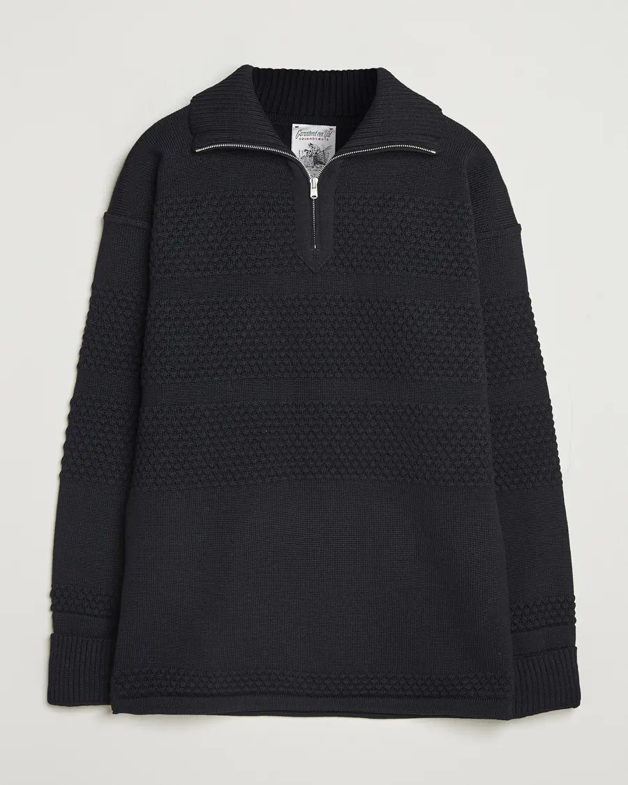 S.N.S. Herning Fisherman Short Zip Navy Blue