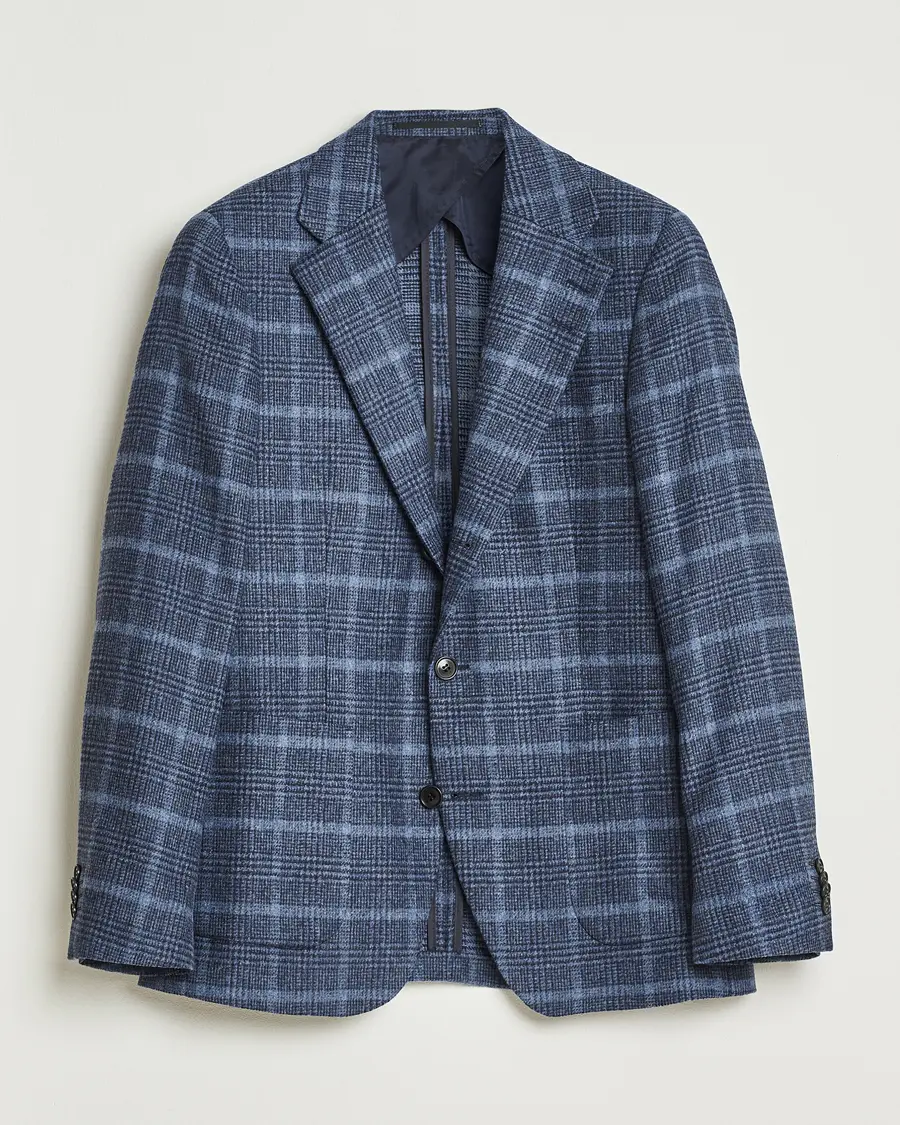 Tiger of Sweden Easer Wool Checked Blazer Space View