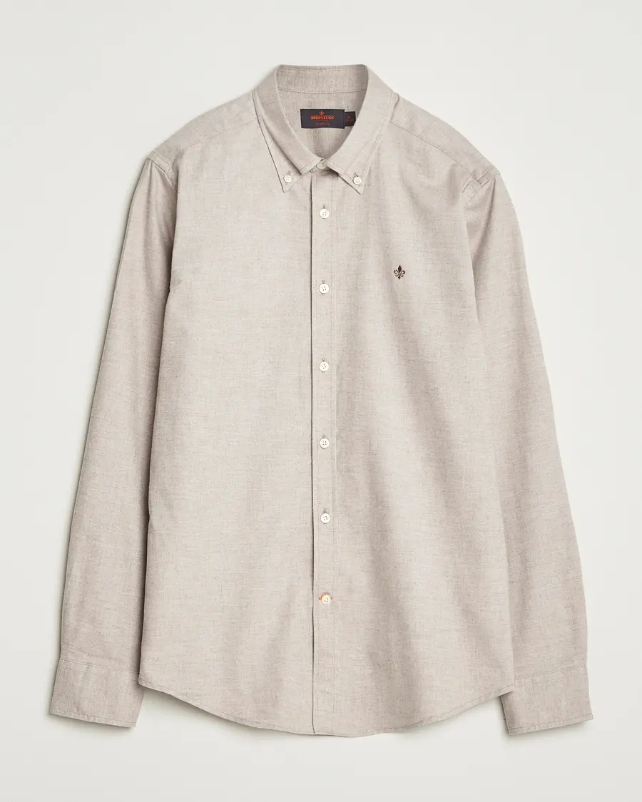 Morris Watts Flannel Shirt Khaki