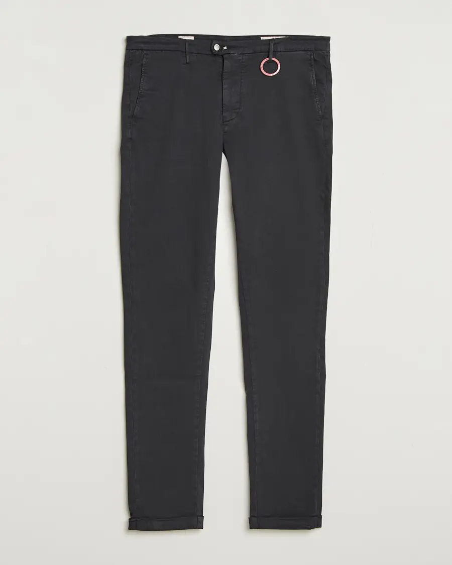 Tramarossa Luis Superstrech Cotton Chino Black